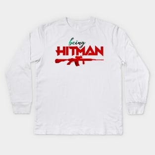 Being Hitman Kids Long Sleeve T-Shirt